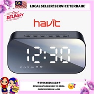Jam Alarm Digital Bluetooth Speaker Wireless 2 in 1 USB Rechargeable Havit M3