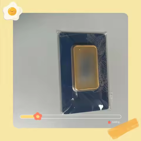 1oz/2.5g/5g/10g/20g/50g/100g Sealed packing Copper Gold Bar 24k Gold Plated Bullion Ingot Bar Unique