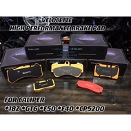 VELOCETTE BRAKE PAD HIGH PERFORMANCE BRAKE PAD FOR CALIPER BREMBO AP RACING 18Z GT6 F50 F40 CP5200 C