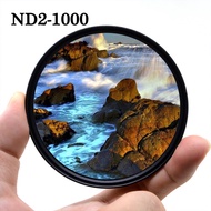 KnightX ND2-1000 Variable Neutral Density Adjustable Camera Lens Filter for Canon Sony Nikon 700d D5100 2000d 50d Photo D80 Light Dslr 500d 24-105 400d Accessories D70 Dslr 200d 500d 60d D5100 18-135 49 52 55 58 62 67 72 77 Mm