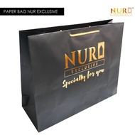 PAPER BAG SAIZ BESAR UNTUK HADIAH EXCLUSIVE NUR (READY STOCK)