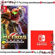 Metroid Prime Remastered - Switch (Includes Exclusive Amazon.co.jp Nintendo Switch Logo Microfiber C