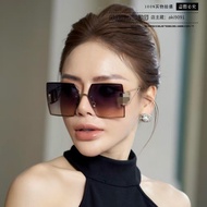 A2HA CD Square Hollow Leg Sunglasses Women Fashion Sunglasses 30mantaignes7u