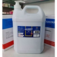 แอลซอฟฟ์ ALSOFF (แอลกอฮอล์เจล สำหรับล้างมือไม่ใช้น้ำ) Hand Sanitizing Gel ขนาด 4 ลิตร alcoholgel alsoff