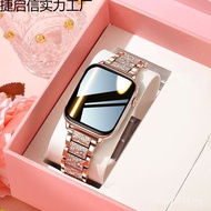 U7Q Smart Ladies Watch [Bluetooth Couple Sports S9 Call] Watch 9 Bracelet Goddess Watch HLNE