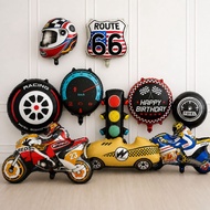 Racing Balloon Racing Balloon F1 Racing Balloon Modeling Balloon Aluminum Foil Balloon Baby Balloon 