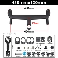 Colnago CC01 Carbon Fiber Road Bike Handlebar with 28.6mm Clamp 122mm Widths 370/390/410/430mm Stem 