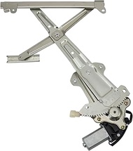 TRQ Rear Left Power Window Motor & Regulator Compatible with 00-06 Subaru Baja Legacy Outback