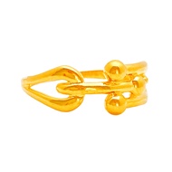 Top Cash Jewellery 916 Gold U-Link Ring