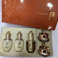 Whoo 后天氣丹五件套套裝(🔺水25ml🔺乳液25ml🔺精華8ml🔺眼霜 5ml🔺面霜10ml)