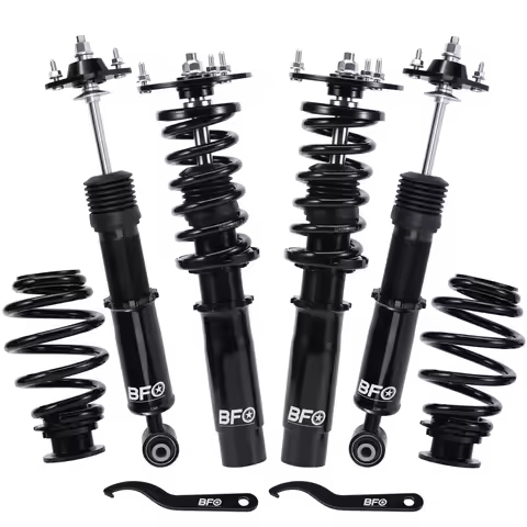 Front & Rear Coilovers Struts For BMW E46 318i 323Ci 328Ci 328i 323i 328is 323is Adjustable Height S