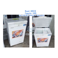 MECK Chest Freezer 100L / MECK Peti Sejuk Beku 100L