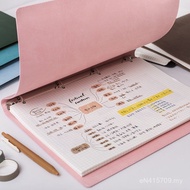 Grid a4 Detachable Notebook Obsessive Disease Grid Soft Leather Notebook Square Loose-leaf Notebook 