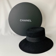 CHANEL 硬頂兔毛禮帽/仕女帽