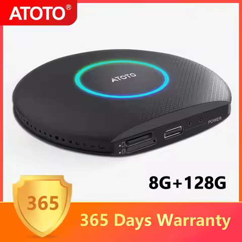 ATOTO Car AI Box Ring Kit Smart Android System Wireless Apple Carplay Android Auto Screen Car Radio 