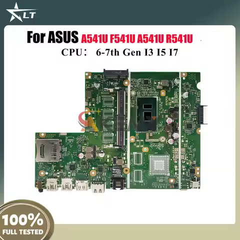 X541UAK Laptop Motherboard For ASUS X541UV X541UVK A541U X541UAK R541U X541UJ F541U X541UA X541U A54