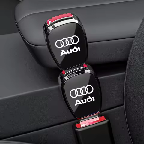 Car Seat Belt Clip Extender Safety Seatbelt Lock Buckle Plug For Audi A1 A2 A3 A4 A5 A6 A7 A8 Q3 Q4 