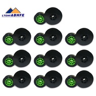 10Pcs -IR50B Ink Ribbon Black Ribbon for MAX LETATWIN Cable ID Printer Electronic Lettering Machine 