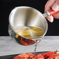 Mini Sauce Pan Stainless Steel 410 Dual Drainage 300ml - 7RHKFZSV