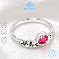 43 BnB Silver - Carves Silver Ring Ring 925 SilverWanita - Birthstone