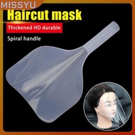 MISSYU Barber Clear Plastic Hairspray Face Cover Hair Cut Pads Hair Salon Hairdressing Water Proof  