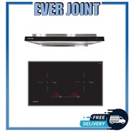 Mayer MMIDHB752CS [75cm] 2 Zone Hybrid Induction & MMSI903OT [90cm] Semi-Integrated Hood