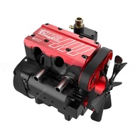 FS-L200AC 4 Stroke Air Cooled Engine 7cc Inline 2 Cylinder Nitro Internal Combustion Engine Model Ki