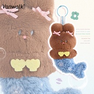 VANWALK Bubble Island Original Rabbit Mermaid Plush Toy Pendant Bag Charm for Girls Pure E-commerce 