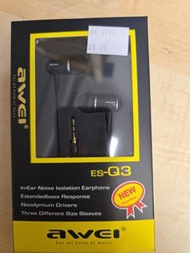 AWEI In-ear Noise Isolation Earphone
