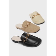 Genuine standard C.N K beng brown flats size 35