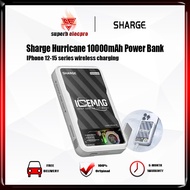 Sharge/Shargeek ICEMAG Magnetic Power Bank, World's First 10000mAh Transparent Battery Pack with Active Cooling for Mag-Safe