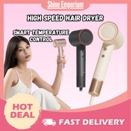 Yoole High-Speed Hair Dryer Quick Drying Blower Negative Ion 4 Heat Setting Pengering rambut 吹风筒