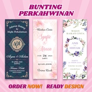 BUNTING KAHWIN | BUNTING PERKAHWINAN | BUNTING MURAH