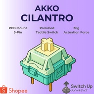 AKKO CILANTRO - KEYBOARD SWITCH - 5 PIN - 36 G - TACTILE SWITCH (PCB MOUNT) - MX SWITCH