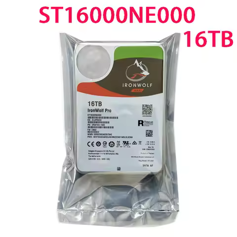 ST16000NE000 for Seagate IronWolf Pro 16TB NAS HDD 7200 RPM 256MB SATA 6.0Gb 3.5"