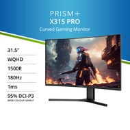 PRISM+ X315 PRO | 31.5" WQHD 180Hz Curved Gaming Monitor