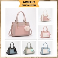 Aimeely Official Store Woman Handbag/ Beg Perempuan/ SlingBag/ ShoulderBag/ CrossbodyBag AM2110