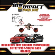 BUSHING HEAVY DUTY ORIGINAL RS MITSUBISHI  DIFF KIT EVO 4-9 BUSH BACK  GEARBOX