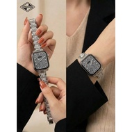 apple adapter apple watch series 10 strap Dunoon Strap Diamond Bracelet Strap Suitable for Apple Wat