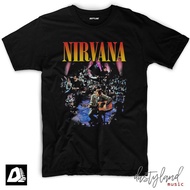 Nirvana Band T-Shirt - MTV UNPLUGGED 1993 Cute Kawaii