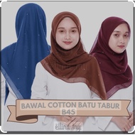 Bawal Cotton Stone Sprinkle | Bawal Headscarf | Bawal Bawal | Headscarf | Bawal Cotton | White Stone