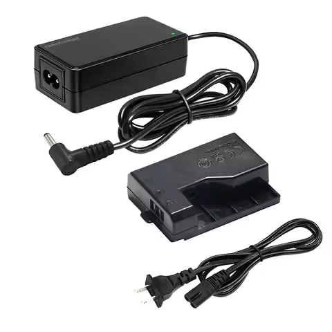 ACK-E10 AC Power Adapter LP-E10 Dummy Battery DR-E10 DC Coupler Kit for Canon Rebel T3 T5 T6 T7 1100