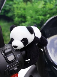 1入熊貓造型掛飾,適用於自行車和電動滑板車