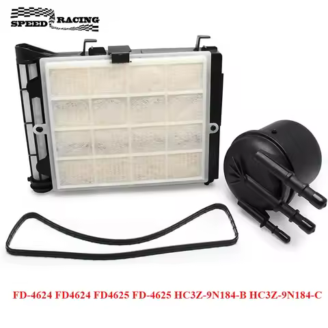 FD4625 Fuel Filter Element for Ford 2017-2019 F-250 F-350 Super Duty 6.7L V8 FD-4624 FD4624 FD4625 F