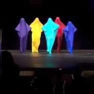 movie costume cosplay costume adult Creative Dance Performance Costume - Elastic Cover for Fun Games