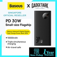 [SG] Baseus Adaman2 30W 10000mAh / 20000mAh VOOC Power Bank | Portable USB &amp; TYPE-C Fast Charging Powerbank