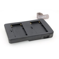 Dual NP-F970 NP-F Series Battery to V-Mount Lock Power Supply Converter Plate for ARRI Sony Camera T