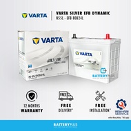 N55L EFB | 80B24L Varta Silver EFB Dynamic Car Battery Bateri Kereta Honda Stepwagon