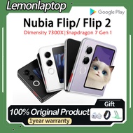 Nubia Flip 2 Dimensity 7300X Nubia Flip Snapdragon 7 Gen 1 6.9 inch 120Hz Foldable OLED Dual SIM Nub