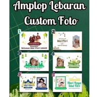 Amplop Lebaran Custom Foto